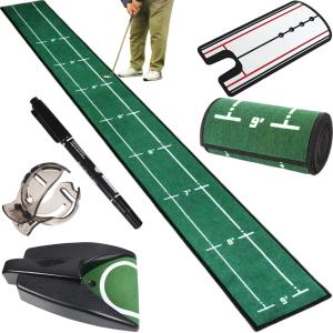 パターマット 3m ゴルフ練習器具 パター練習...の詳細画像1