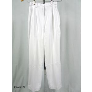 白衣 サイズ：L(股下69~70cm) 女性パンツ 73-1061 住商モンブラン（MONTBLANC）