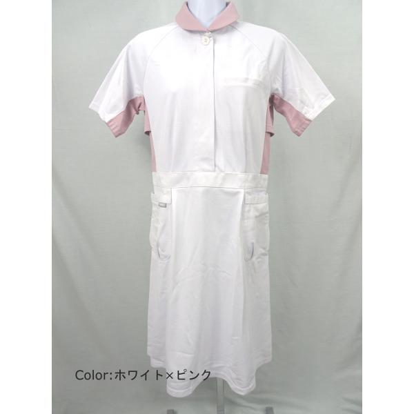 未使用品 白衣 サイズ：M ナースワンピース LKM403-0119 アシックス（asics）
