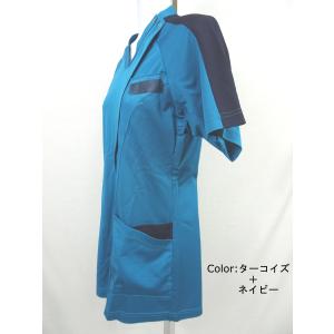 白衣 女子スクラブ RF-5192 ナガイレー...の詳細画像1