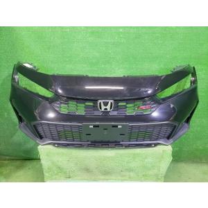 新車外し 送料安 シビック 5BA-FL1 フロントバンパー RS NH731P クリスタルブラックパール FL4