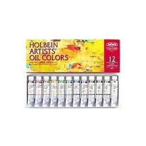 油絵具　ホルベイン　12色セット 油絵の具　