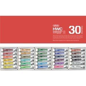 透明水彩絵の具　HWC　30色セット　ホルベイン