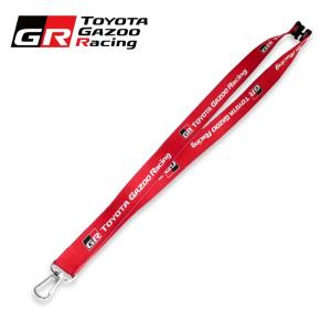 TOYOTA GAZOO Racing ネックストラップ（赤）