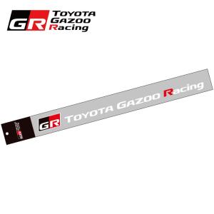 TOYOTA GAZOO Racing カッティングステッカー（白）｜gazooshopping