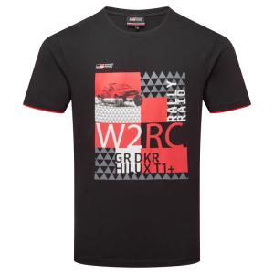 W2RC グラフィックTシャツ（ブラック）｜gazooshopping