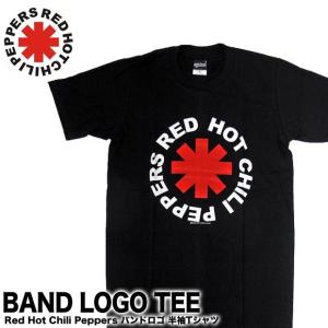 Red Hot Chili Peppers レッド・ホット・チリ・ペッパーズ BA-0013-BK Red Hot Chili Peppers BAND LOGO TEE バンド半袖Tシャツ【メール便配送】｜gb-int