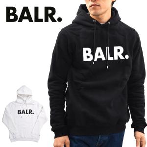 ボーラー BALR. パーカー プルオーバー 裏起毛 B12611017 Brand Straight Hoodie メンズ ブランドストレートフーディ｜gb-int