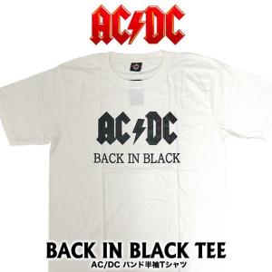 ACDC エーシーディーシー バンドTシャツ 半袖 BG-0014-WH BAND LOGO TEE 半袖Tシャツ【メール便配送】｜gb-int