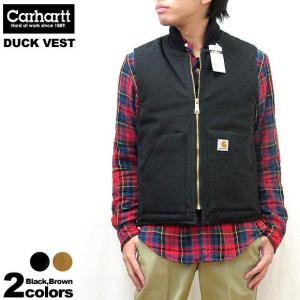 カーハート ベスト メンズ  ダック V01 Carhartt アウター