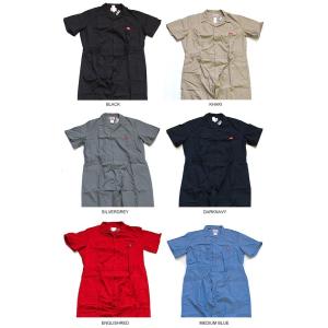 ディッキーズ つなぎ 半袖 作業服 半袖ツナギ メンズ レディース 3399