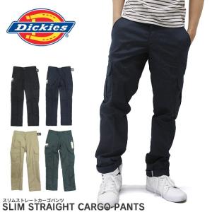 ディッキーズ Dickies メンズ チノパン スリム カーゴパンツ レングス32 WP594｜BELL