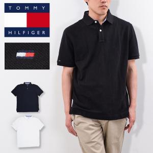 トミーヒルフィガー ポロシャツ メンズ 大きいサイズ 半袖 ゴルフ TOMMY HILFIGER ワンポイント ロゴ クラシックフィット 袖ロゴ 13H1867｜gb-int