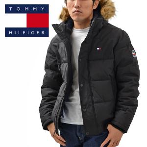 TOMMY HILFIGER トミーヒルフィガー ダウンジャケット 159AP863 BLACK 中綿ジャケット USAモデル 大きいサイズ｜gb-int