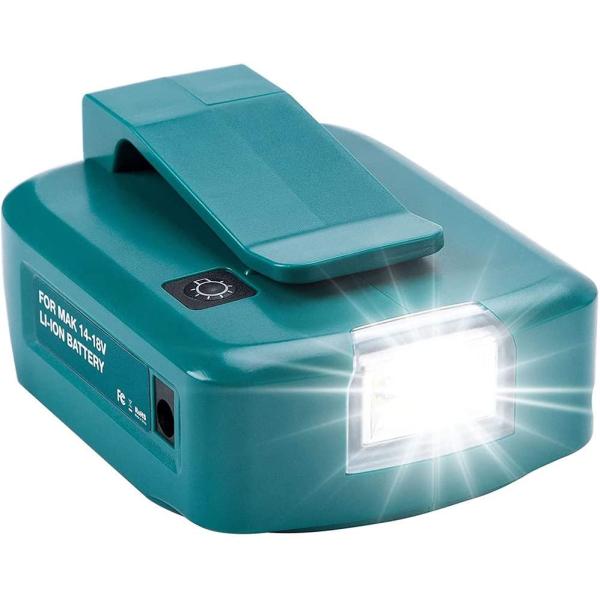 マキタ 互換 充電式 ADP05 ライト USB LED アダプター LEDライト 2口USB US...