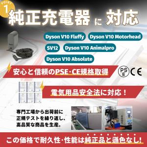 ダイソン Dyson V10 SV12 バッテ...の詳細画像4