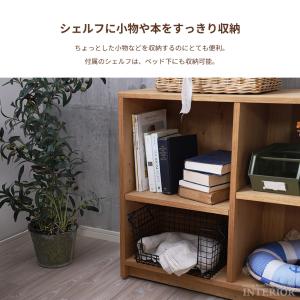 ベッド 2段ベッド システムベッド 木製 デス...の詳細画像4