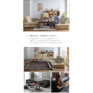 ソファー コーナーソファー ローソファー こた...の詳細画像2