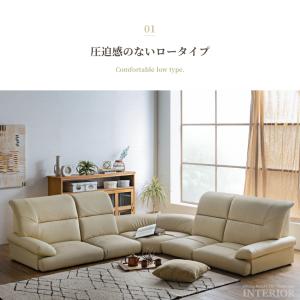 ソファー コーナーソファー ローソファー こた...の詳細画像4