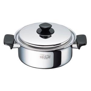 ビタクラフト ウルトラ 両手鍋浅型３.０Ｌ　NO.９５２２@ Amazon｜ビタクラフト 浅型 両手 鍋 ウルトラ 3.0L 25.5cm 9522