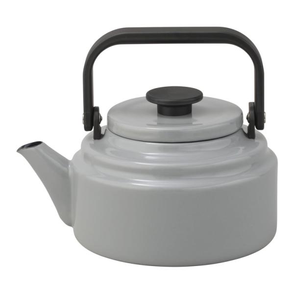 野田琺瑯 Nodahoro ケトル アムケトル 2L IH対応 ホーロー グレー AM-20K GY
