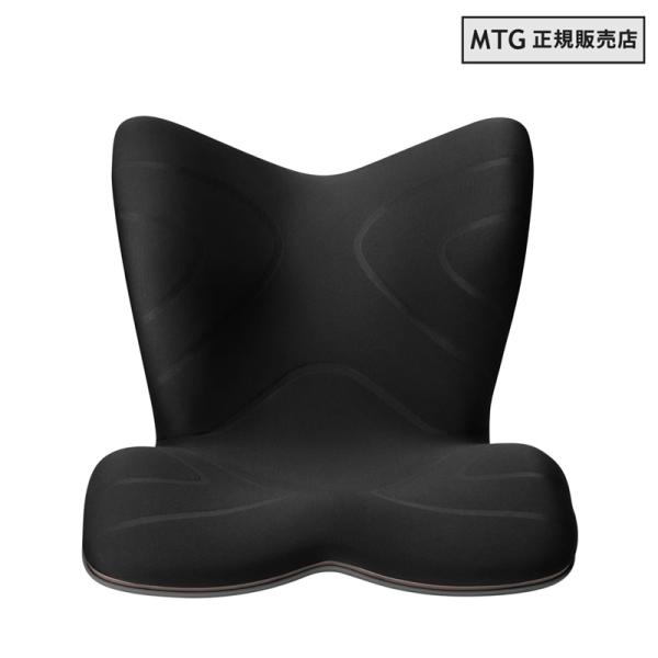 MTG正規販売店 MTG スタイルプレミアム ブラック 姿勢矯正 骨盤サポートチェア 座椅子 YS-...
