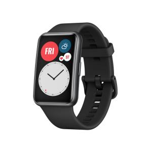 HUAWEI ファーウェイ スマートウォッチ グラファイトブラック WATCH FIT Black