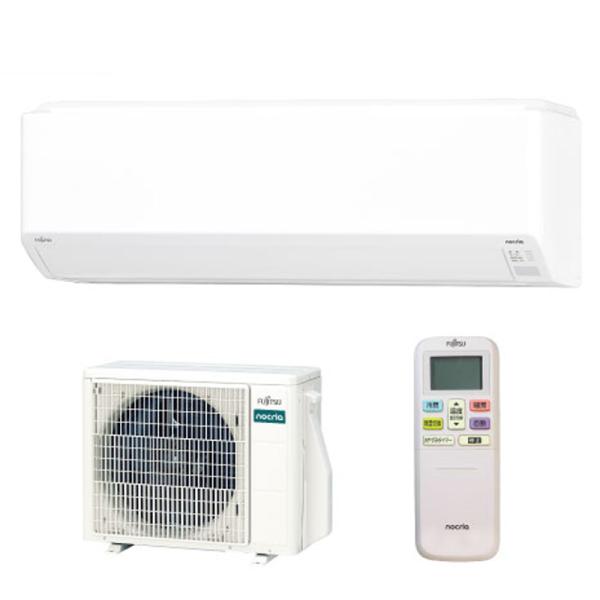 富士通ゼネラル FUJITSU GENERAL ノクリア エアコン インバーター冷暖房 ホワイト 1...