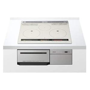 日立 HITACHI 3口 ビルトイン IHクッキングヒーター 幅60cm シルバー HT-M8STF