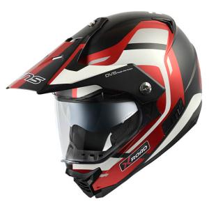 X-ROAD II FREERIDE M30.マットホワイト×アイアンレッド XL