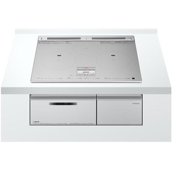 Hitachi 日立 ビルトイン3口 IH クッキングヒーター N8ATシリーズ HT-N8ASTF...