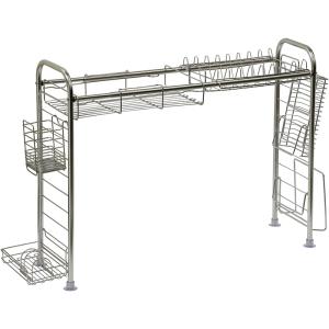 ベストコ 伸縮式シンク上 水切りラック 7点セット ND-9122