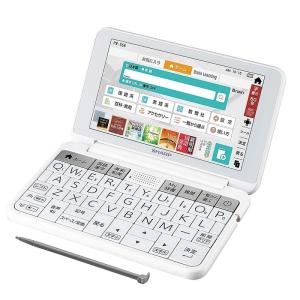 シャープ SHARP カラー電子辞書 Brain 高校生向け上位モデル ホワイト PW-SS6-W｜gbft-online