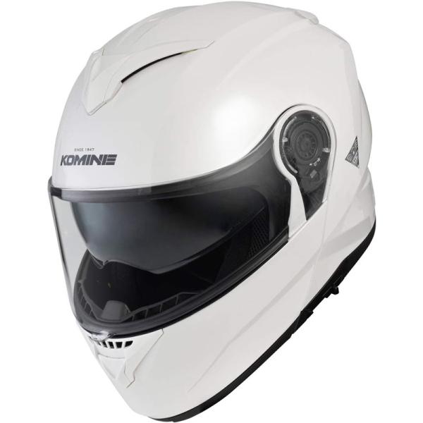 コミネ KOMINE HK-171 FL システムヘルメット パールホワイト バイク用 01-171...