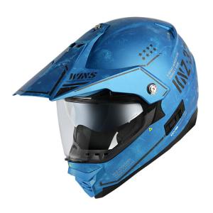 ウインズジャパン WINS JAPAN X-ROAD II COMBAT M40.サマルカンドブルー サイズ：L バイク用　オフロードヘルメットの商品画像