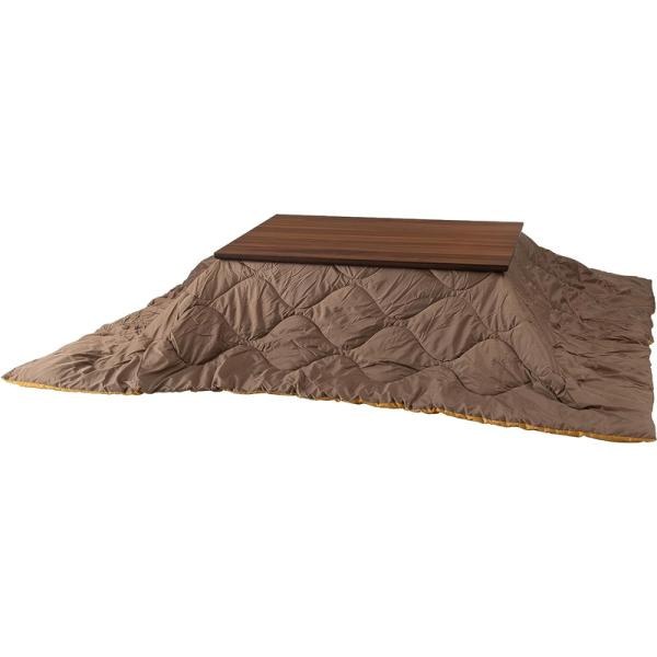 AZUMAYA 薄掛けコタツ布団 長方形 Zタイプ 190×230 防寒 シンプル おしゃれ 収納バ...