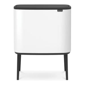 Brabantia ブラバンシア ゴミ箱 Boタッチビン 36L ホワイト 313509