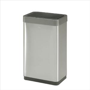 EKO ゴミ箱  ステンレス製 45L 自動感知 ふた付き シルバー EK9260-45L-SV