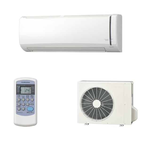 コロナ CORONA エアコン ReLaLa ホワイト 主に10畳用 RC-V2825R(W) 冷房...