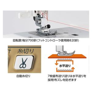 ジャノメ JANOME 電動ミシン プログラム...の詳細画像1