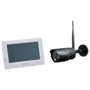 マスプロ MASPRO 防犯カメラ モニター&ワイヤレスHDカメラセット