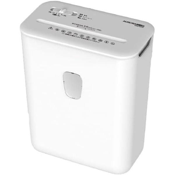 AURORA オーロラ スタイリッシュシュレッダー ES670CW ホワイト 家庭用