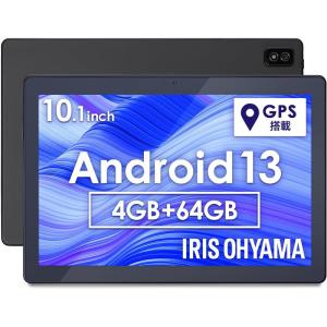 アイリスオーヤマ タブレット 10.1インチ LUCA Wi-Fiモデル 7100mAh WUXGA TM102M4N2-B｜gbft
