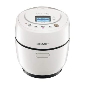 シャープ SHARP ヘルシオ ホットクック 1.0L 無水鍋 自動調理 無線LAN対応 ホワイト KN-HW10E-W