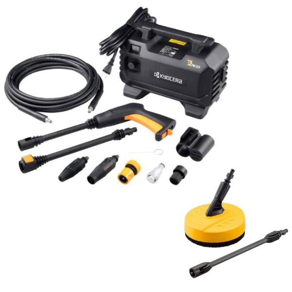 KYOCERA 京セラ 高圧洗浄機 AJPN-1220 + 小型高圧回転クリーナー（直径21cm）セ...