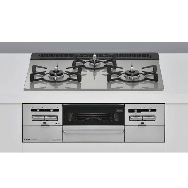 RINNAI リンナイ RS31W36T2RVW-13A ビルトインガスコンロ 3口・ガラストップ