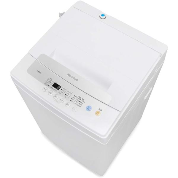アイリスオーヤマ 全自動洗濯機 5.0kg ホワイト IAW-T502E IRIS OHYAMA