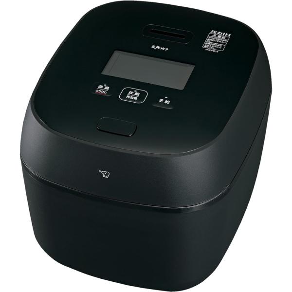 象印 ZOJIRUSHI 炊飯器 炎舞炊き 濃墨 1升 10合 圧力IHタイプ 遠赤外線 豪炎かまど...