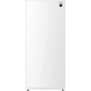 シャープ SHARP 冷凍庫 ファン式 冷凍冷蔵切り替えモード付 スノーホワイト FJ-HF13H-W