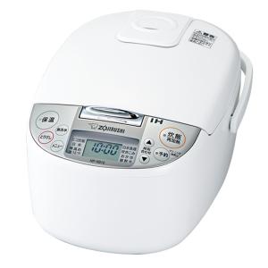 象印 ZOJIRUSHI IH炊飯ジャー 極め炊き ホワイト 炊飯器 一升 IH式 NP-XB18-WA｜gbft